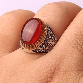 انگشتر عقیق یمنی اصل مردانه