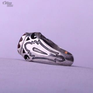 انگشتر الکساندریت هفت رنگ مردانه