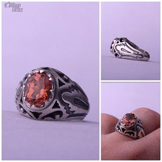 انگشتر الکساندریت هفت رنگ مردانه