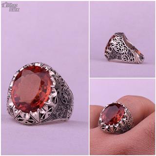 انگشتر الکساندریت هفت رنگ مردانه