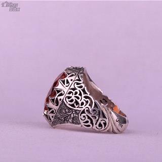 انگشتر الکساندریت هفت رنگ مردانه