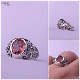 انگشتر الکساندریت هفت رنگ مردانه