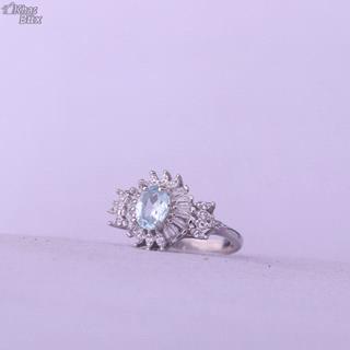 انگشتر اکوامارین اصل زنانه 