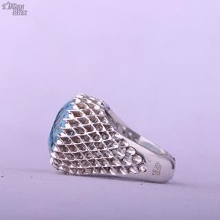 انگشتر توپاز سویسی اصل مردانه