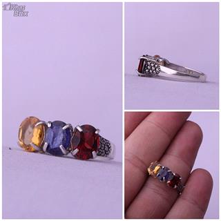 انگشتر جواهر اصل زنانه