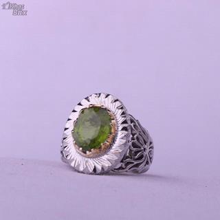 انگشتر زبرجد آفریقایی اصل مردانه