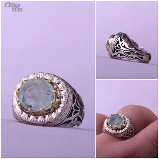 انگشتر زمرد کلمبیایی مردانه