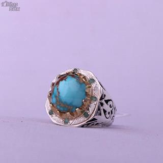 انگشتر فیروزه نیشابور مردانه