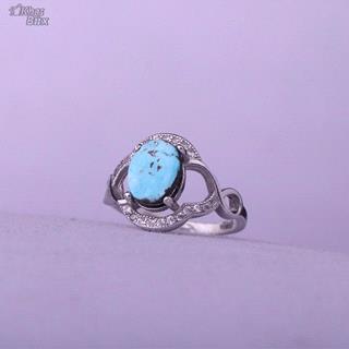 انگشتر فیروزه نیشابور زنانه