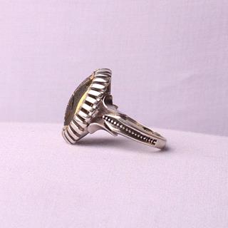 انگشتر نقره حدید صینی مردانه