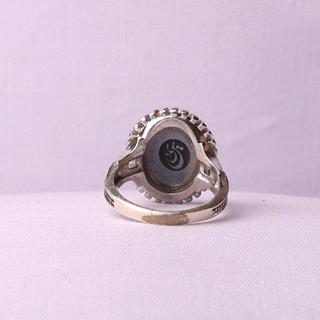 انگشتر نقره حدید صینی مردانه