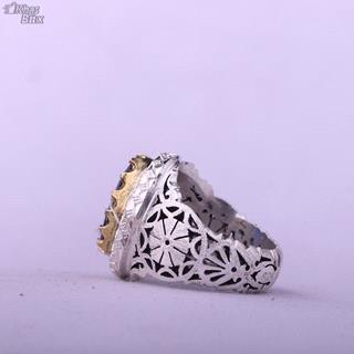 انگشتر یاقوت کبود افریقایی مردانه