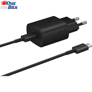 شارژر اصلی سوپر فست شار‌ژ 45W سامسونگ سری S24 FE به همراه کابل Type-C