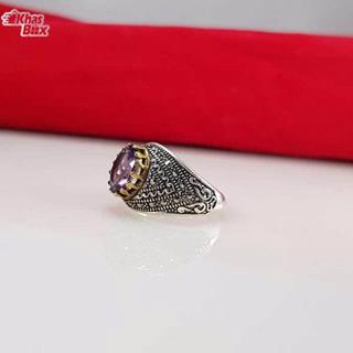 انگشتر آماتیست مردانه 