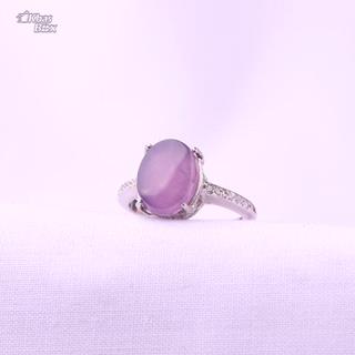 انگشتر عقیق یمن سوسنی اصل زنانه