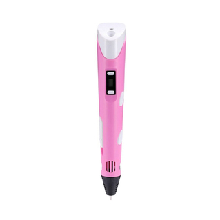 قلم طراحی سه بعدی مدل 3D-PEN2 زرد به همراه سه رشته فیلامنت