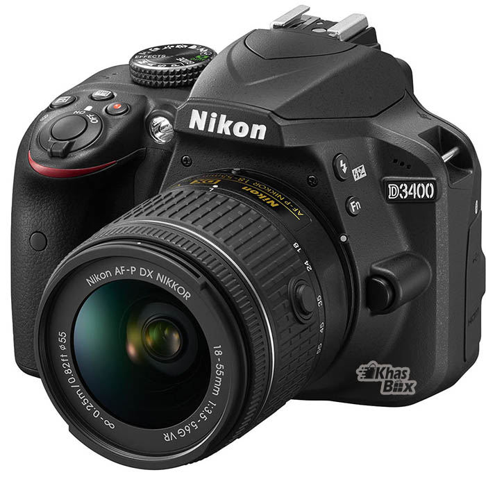 دوربین دیجیتال نیکون مدل D3400 به همراه لنز 18-55 میلی متری VR 