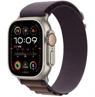 ساعت هوشمند اپل مدل Ultra 2 Titanium Alpine Loop سایز 49 میلی متری