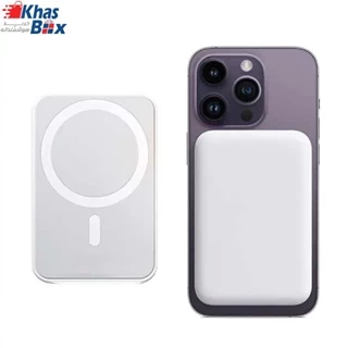 پاوربانک پاورولوجی MAGSAFE ALUMINUM ظرفیت ۱۰ هزار میلی آمپر