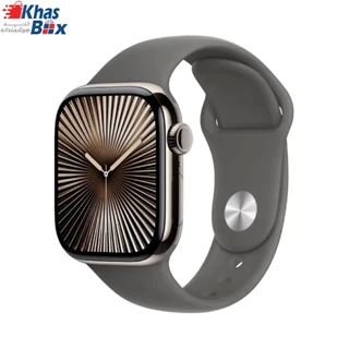 ساعت هوشمند اپل سری 10 مدل Apple Watch Series 10 Titanium Natural 42mm 
