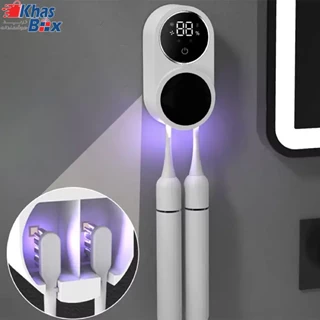 نگهدارنده و ضدعفونی کننده مسواک دیواری