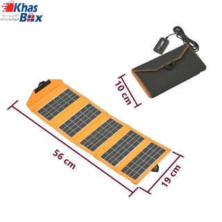 پنل خورشیدی مسافرتی تاشو با کیف Solar Panel