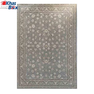فرش افشان فیلی کاشان 1200 شانه ماشینی گل برجسته کد 221228
