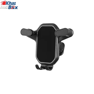 هولدر موبایل گیره دار چرخشی 360 درجه قابل نصب روی دریچه کولر انواع ماشین های سبک و سنگین