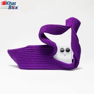 قاب بافتنی طرح Wooly Charm مناسب گوشی آیفون - iPhone 13 / صورتی