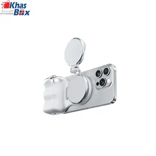 کیت فیلمبرداری با موبایل سه تیکه(پایه،میکروفون،پروژکتور)