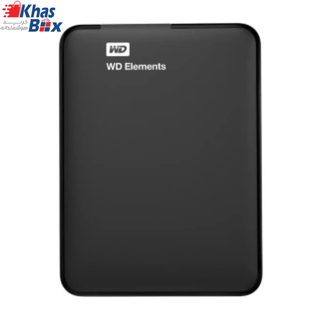 هارد HDD اکسترنال وسترن دیجیتال مدل Elements ظرفیت 1 ترابایت