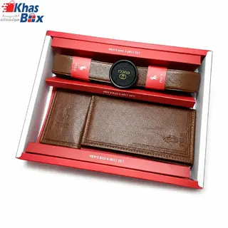 ست هدیه چرم طبیعی مردانه