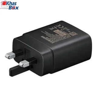 شارژر سامسونگ 45 وات سه پین بدون کابل اصل