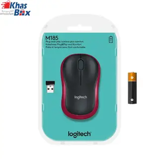ماوس لاجیتک مدل M185 بی‌ سیم