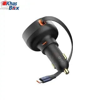 شارژر فندکی خودرو باسئوس مدل EP C00057802111 توان 60 وات