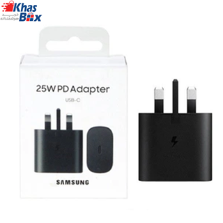 شارژر اصلی گوشی Galaxy A05S سامسونگ تک پورت 25 وات 
