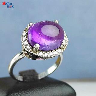 انگشتر آماتیس زنانه اصلی دامله تراش