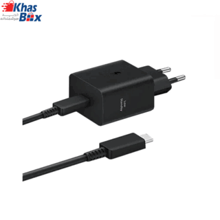 شارژر سامسونگ مدل EP-T4511 45W دو پین همراه کابل اصل
