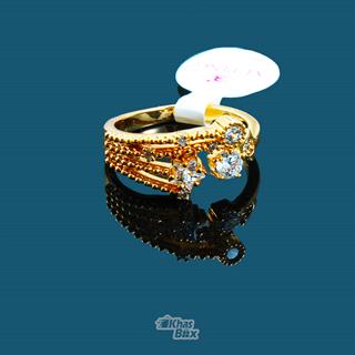 انگشتر نگین دار طرح ستاره مدل 8600-AT