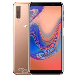 گوشی موبایل سامسونگ Galaxy A7 2018 128GB طلایی