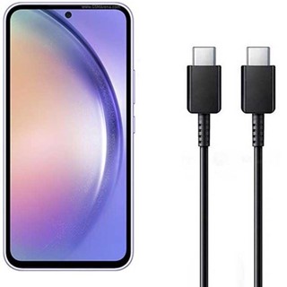 کابل اورجینال Samsung Galaxy A54 - سفید و مشکی 