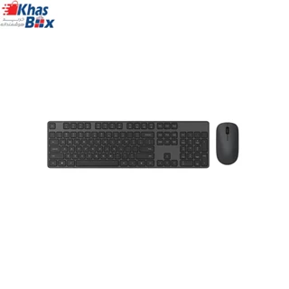 Wireless Keyboard and Mouse Combo Set White