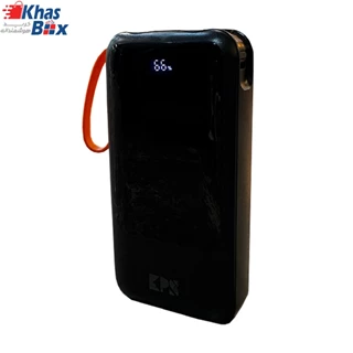پاوربانک king power مدل kps-20 با ظرفیت 20000map سوپرفست شارژ دارای چراغ قوه