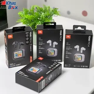 هندزفری بلوتوثی JBL Tour Pro 4 پک اصلی - مشکی
