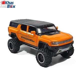 ماشین فلزی هامر چرخ درشت(HUMMER H2 SUV 2008 BY KINSMART) سفید