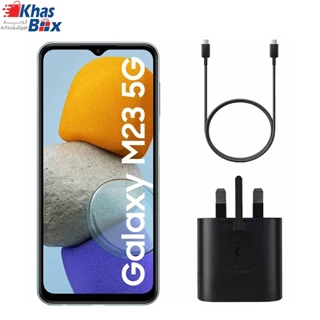 شارژر سامسونگ M23 کیفیت اورجینال - آداپتور به همراه کابل 