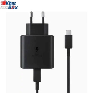 شارژر دیواری 45 وات سامسونگ به همراه کابل Type-C (اصلی)