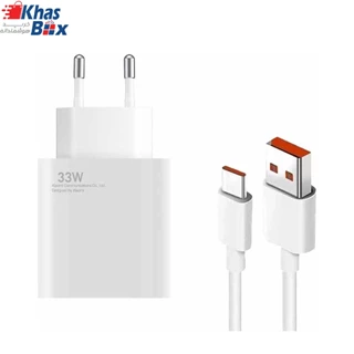 شارژر 33 واتی اصلی شیائومی Mi Note 10