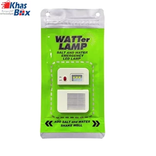لامپ LED اضطراری آب و نمک WATTer LAMP