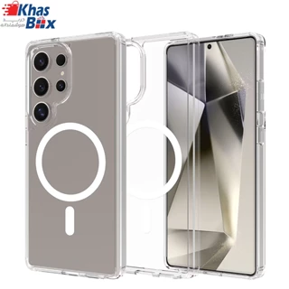 قاب گوشی سامسونگ Galaxy S23 Ultra مک کوی مدل یونیک ژله ای مگ سیف دار